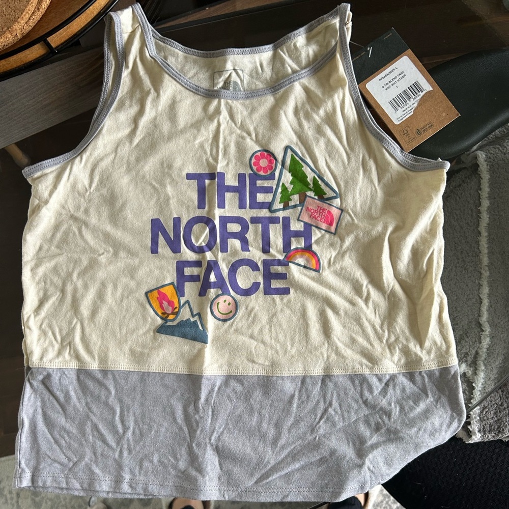 Girls North Face Tank Top NWT